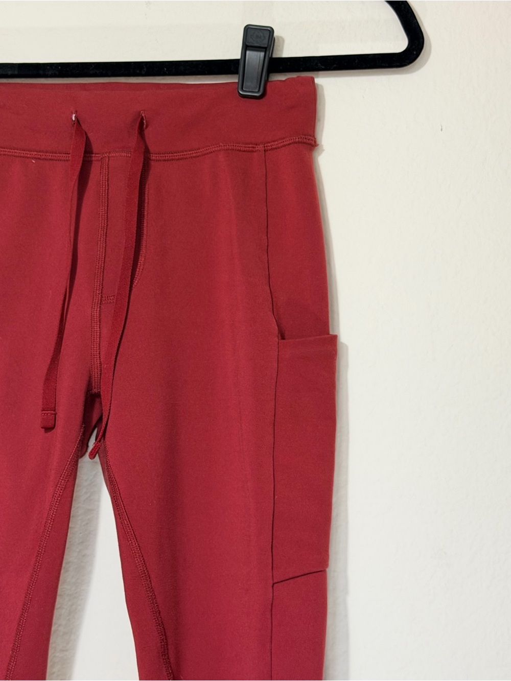 ALO Yoga Deep Red High-Rise Leggings